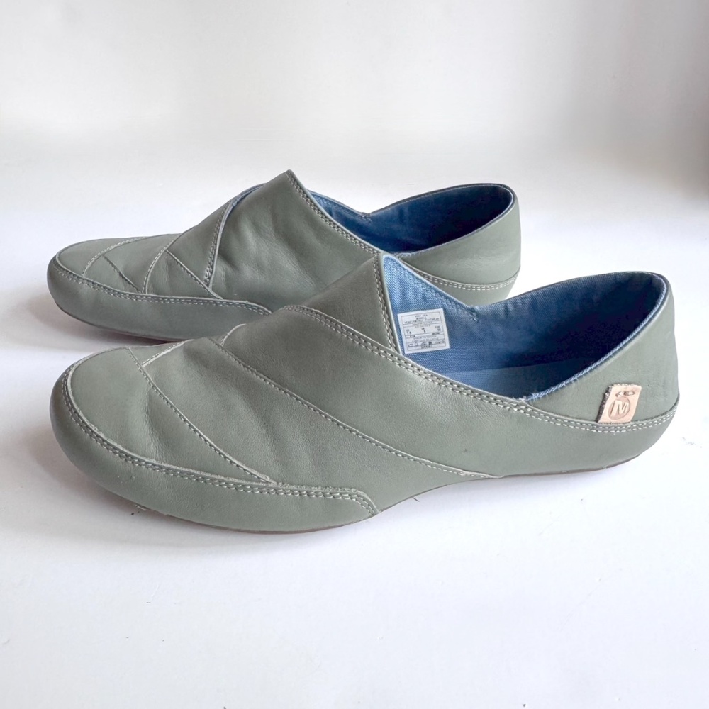 Merrell Leather Slip-on Shoes Inde Lave Vertiver Size 7.5 - Picture 4 of 13